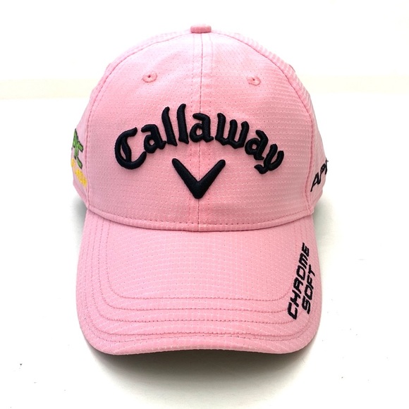 Callaway Golf Accessories - Callaway Golf Women's Pink/Black Tour Performance Pro Golf Hat